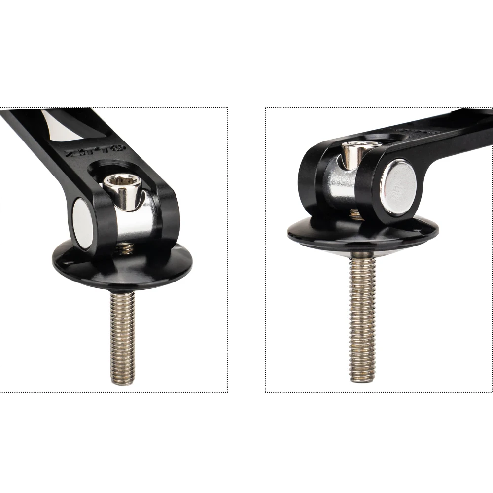 ZTTO MTB Rennrad Computer Telefon Halter Multifunktions Vorbau Top Cap Halterung Fahrrad Stoppuhr GPS Ultraleicht Halterung – Detail 8
