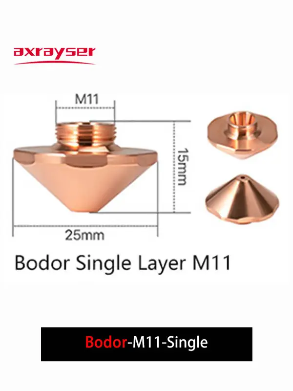 All Types Laser Nozzles Fiber Cutting Machine Double/Single Dia.28/D32mm for Raytools Precitec WSX HSG Bodor HANS Laser Head - Image 23
