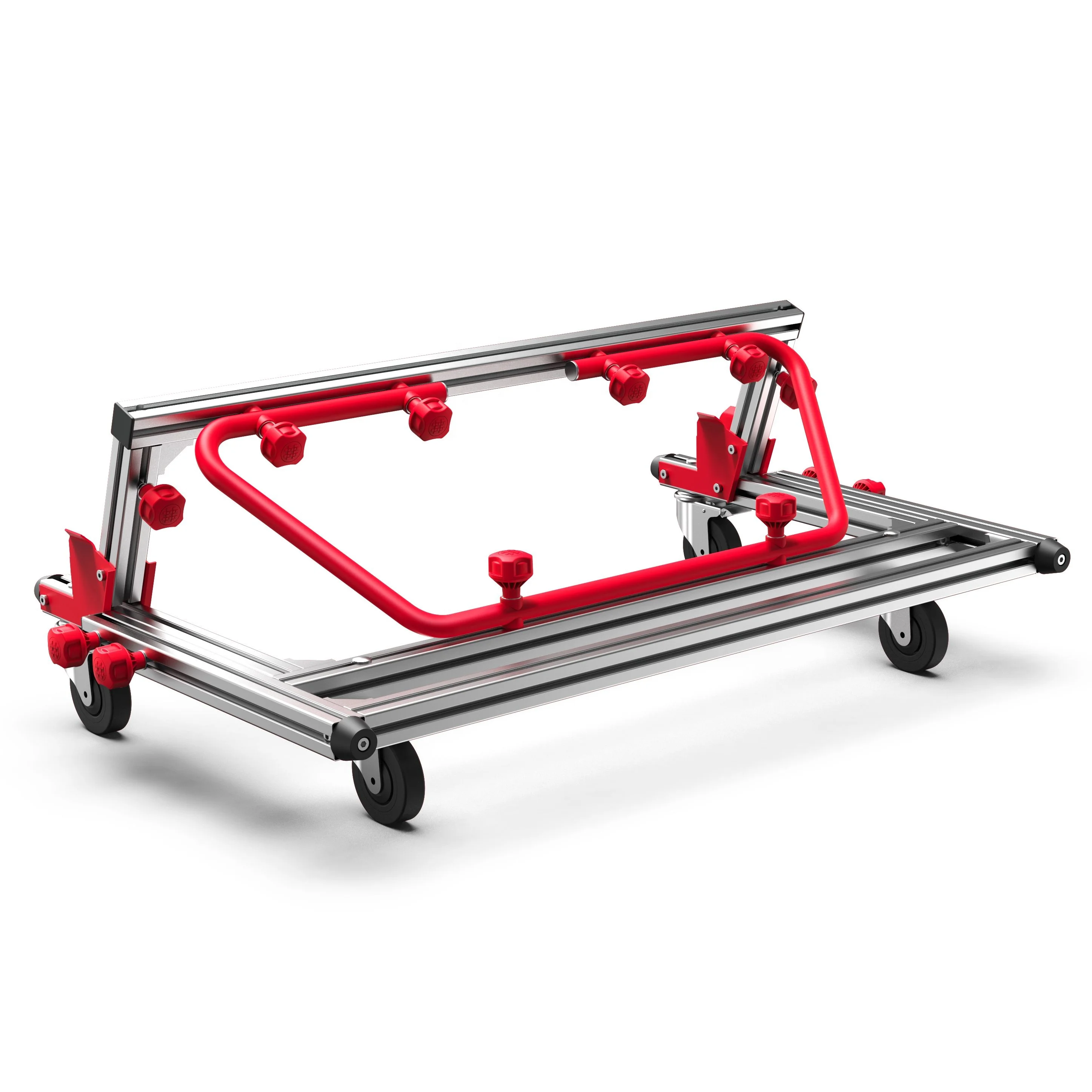 

Large format tile transfer device trolley