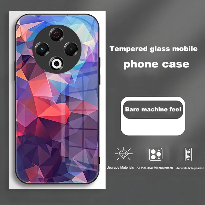 Luxury Shockproof Bumper Case with Tempered Glass for Tecno Spark 30 Series