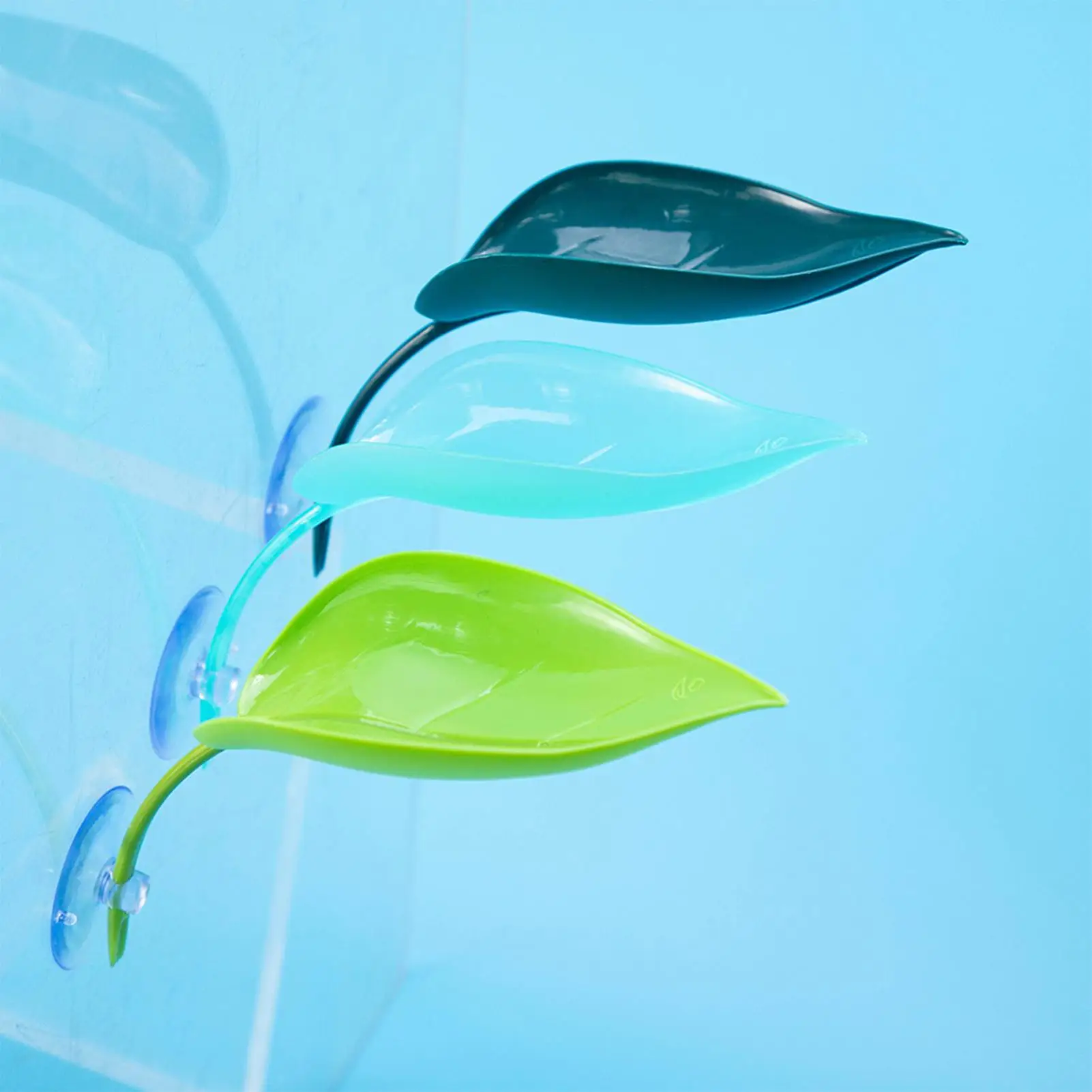 Suction Cup Frog Perch Fish Resting Leaves Reptile Decorations Frog Tank Terrarium Enhancer Turtle Terrace Reptiles Basking