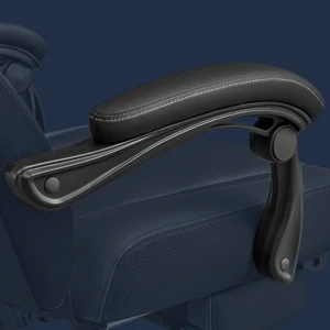 Ergonomische gamingstoel Bureaustoel met telescopische voetensteun Verstelbare hoofdsteun Lendensteun Maximale belasting