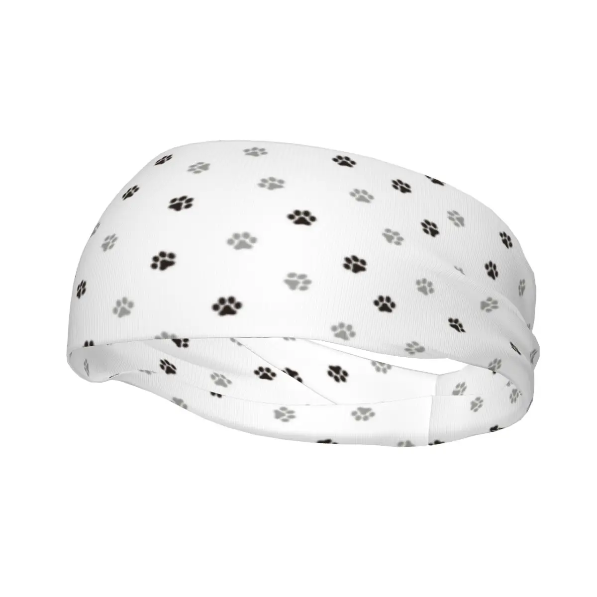 

Cute Animal Paw Pattern Sports Headband Head Sweat Bands Hair band Cycling Yoga Sweatband Sports Safety for Women Men