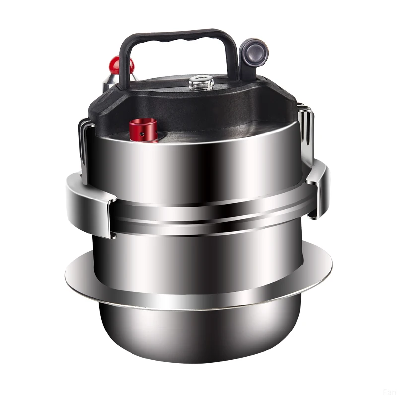0.8-2L Pressure Cooker 304 Stainless Steel Mini Outdoor Portable Suitable for Gas Induction Cooker Household Small Rice Cooker 5