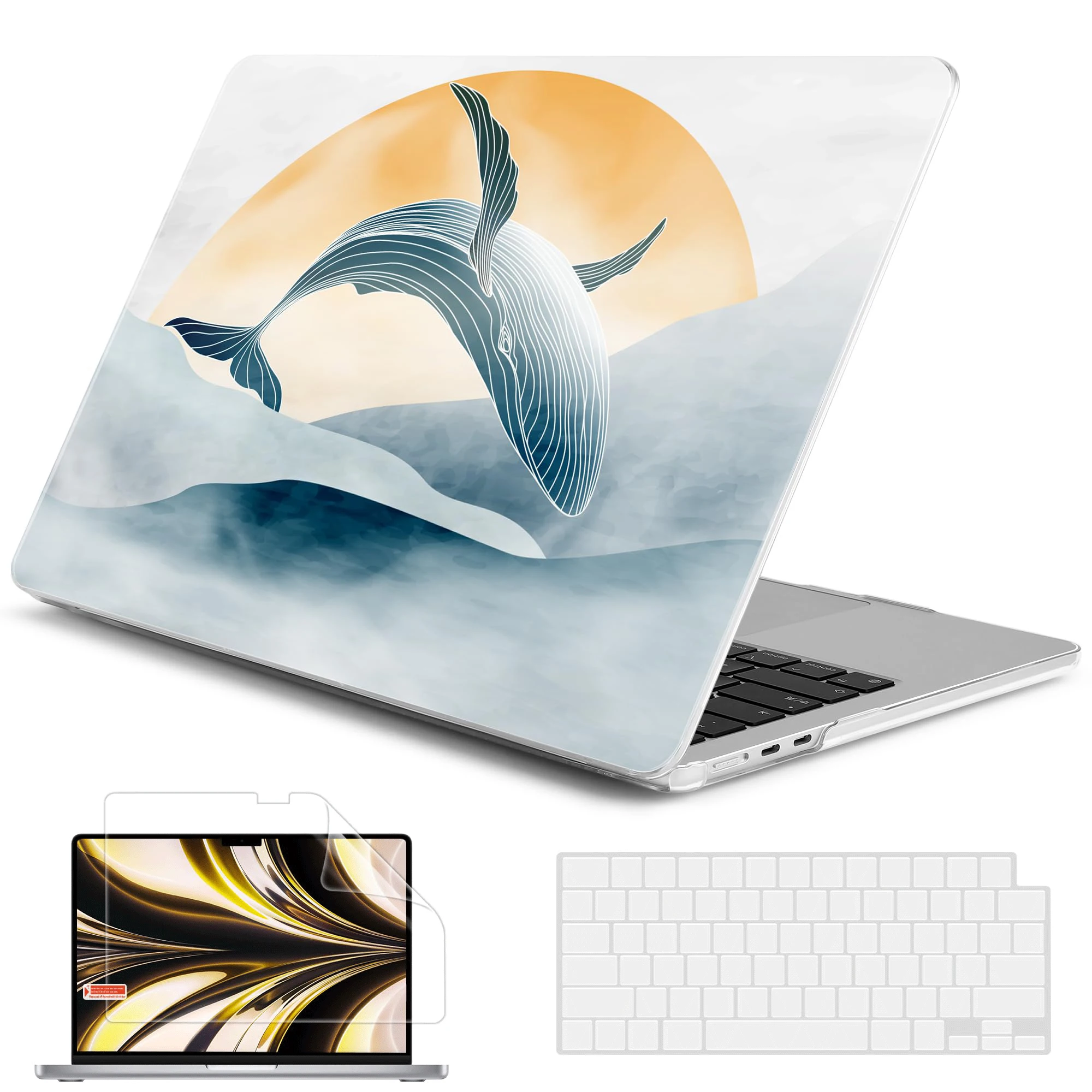 Custodia Per Laptop Per Macbook Pro 15.3 A2941 M2 Cover Per Chip Per Macbook Pro 16 15.4 A2485 A1398 A1286 A1707 A1990 A2992 A2442 M3Fudan