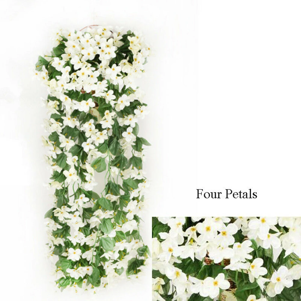

1*Artificial Fake Flowers Ivy Vine Hanging Garland Plant Wedding Home Decoration Home Decor Artificia Birthday Decoration