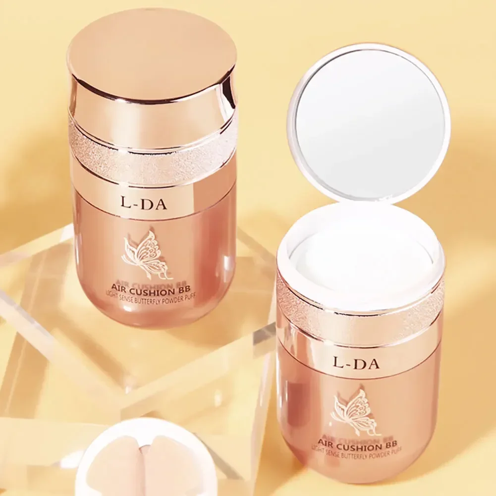 Description Picture 3 of itemAir Cushion BB Cream Butterfly Powder Puff Moisturizing Foundation Concealer Whitening Oil-control Waterproof Makeup Cosmetics