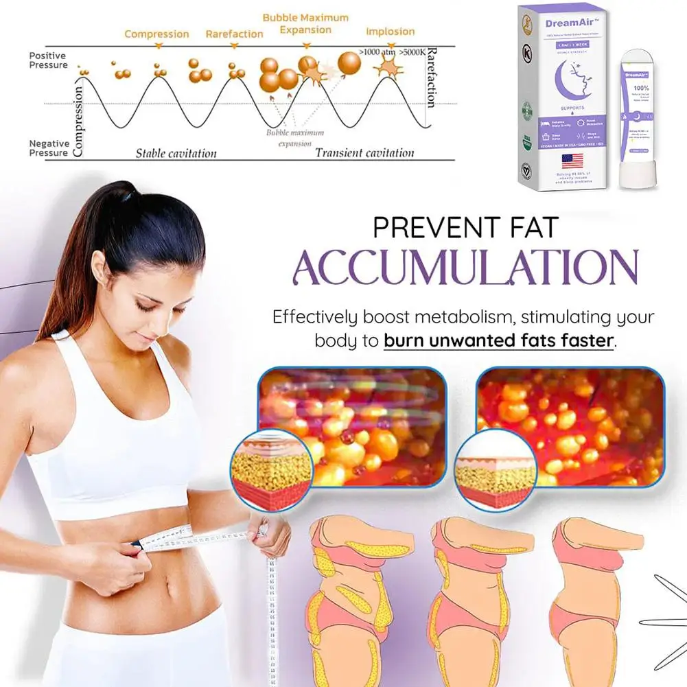 

1pc Dreamair Sleep Nasal Inhaler For Body Shaping Natural Detox Weight Loss & Body Shaping Elimination Of Edema Y8s0