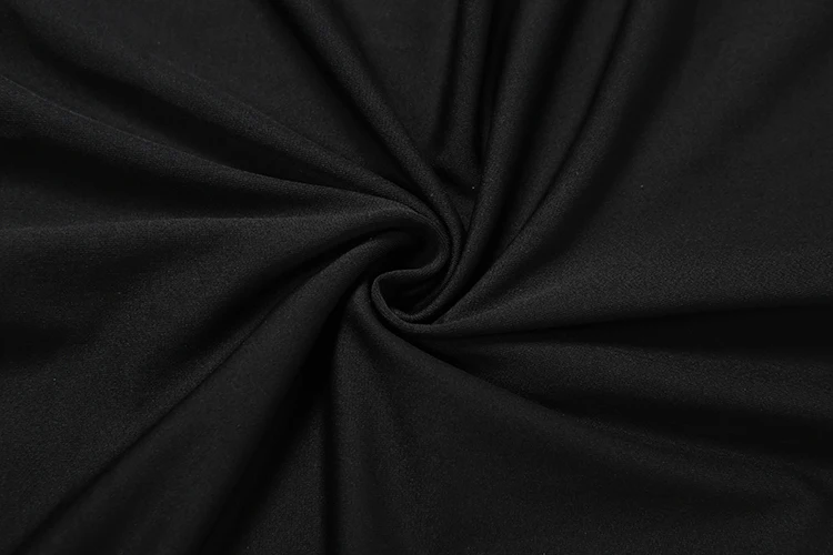 Kliou High-Street-Style Minikleid für Damen Halbhoher Kragen Unregelmäßige Einreihige Versteckte Knöpfe Kurzarm Elegantes Bodycon-Kleid – Detail 10