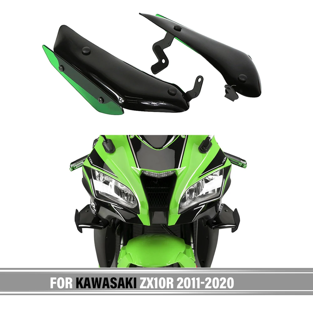 その他 60 Puig 9882N <br>SIDE SPOILER WINGLET <br>[BLACK] <br>Kawasaki ZX