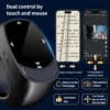 Remote Control BT Camera Video Recording Remote Page Turner Clicker Remote Scrolling Ring for iPhone Android