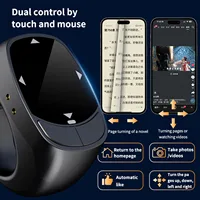 Remote Control BT Camera Video Recording Remote Page Turner Clicker Remote Scrolling Ring for iPhone Android