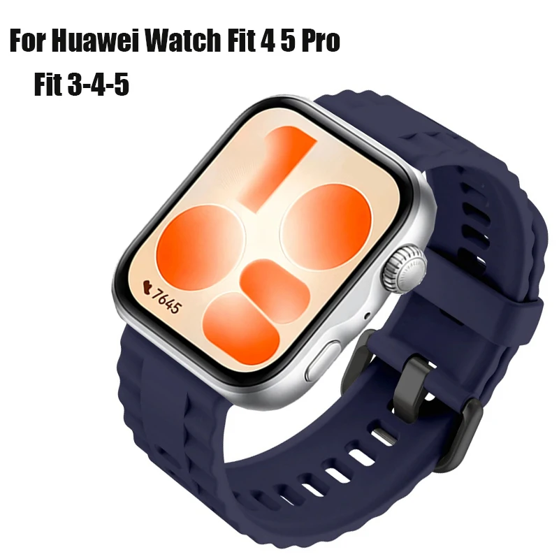Premium Sport Silicone Band for Huawei Watch Fit - Enhanced Comfort and Style Bracelet