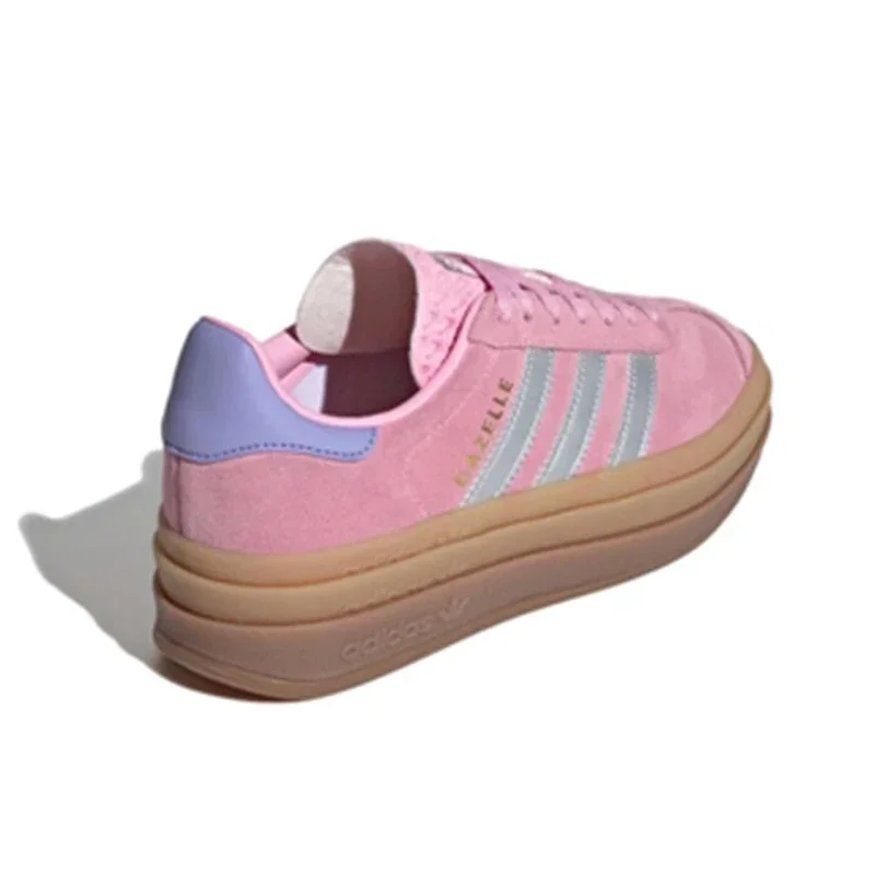 Adidas Originals Gazelle Bold Woman Skateboard Shoes German Training Female Thick Soled Casual Sneakers sports board shoes