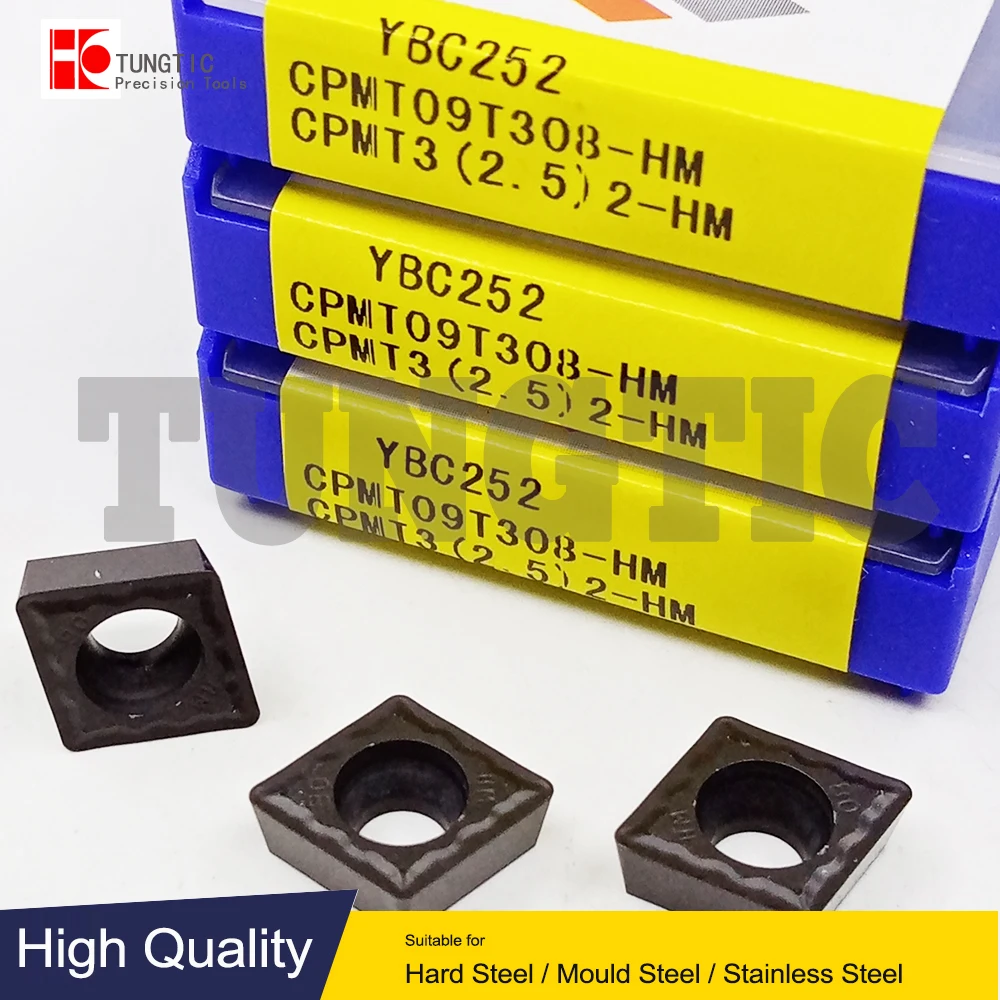 CPMT09T308HMYBC252MillingCutterCNCToolsInsertLatheMachining