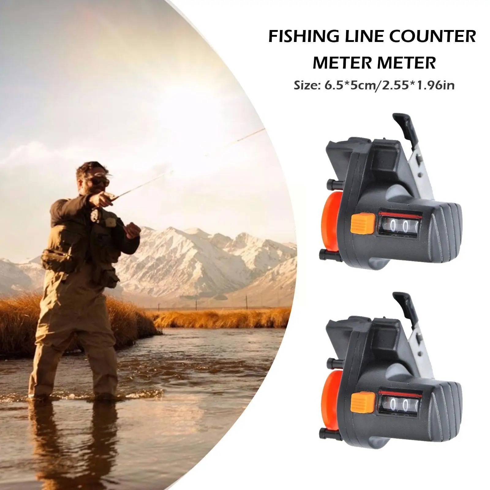 Fish Finder Wire Fishing Line Depth Finder Counter Tackle Digital