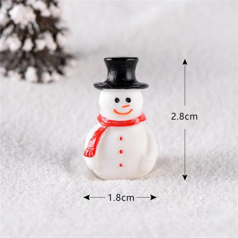 thumbnail image 1 of Figuras navideñas, adornos para casa de muñecas, decoraciones para el hogar, jardín de hadas, micropaisaje, ciervo, árbol de Navidad, Papá Noel, muñeco de nieve, 1 of 5