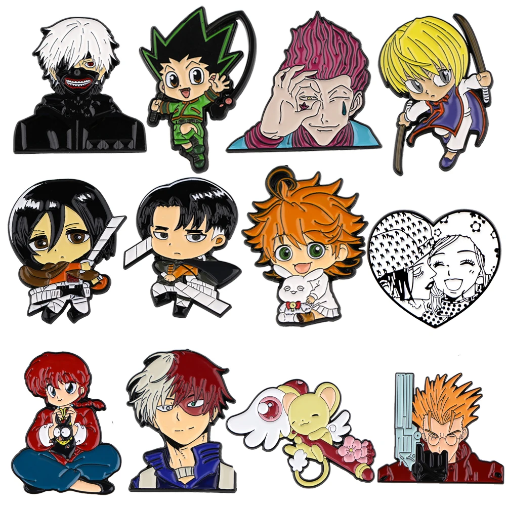 Anime Jujutsu Kaisen Cool Lapel Pins for Backpack Enamel Pin Decorative  Women's Brooches Briefcase Badges Accessories Gifts - AliExpress
