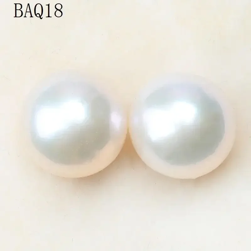 10mm Near-circular Natural Fresh Water Edison Pearl Naked Pearl with No Hole Matching 3A White DIY Earrings Jewelry Wholesale 4
