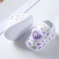 Newborn Shoes Infant Baby Girls Toddler Shoes Infant Toddler Walkers Shoes Bow Princess Shoes Sandals Bowknot Flat Walkers Shoes 3