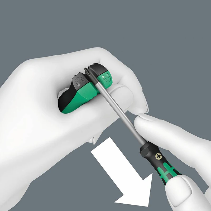 WERA 9500 자화기 SB 충전 및 탈자화 장치, 고품질 및 넓은 응용 범위, 편리하고 빠른, 48mm