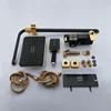 Hot Cold Shower System Bathroom LED Digital Shower Set Wall Mount Smart Thermostatic Bath Faucet Square Head SPA Rainfall Grifo 6