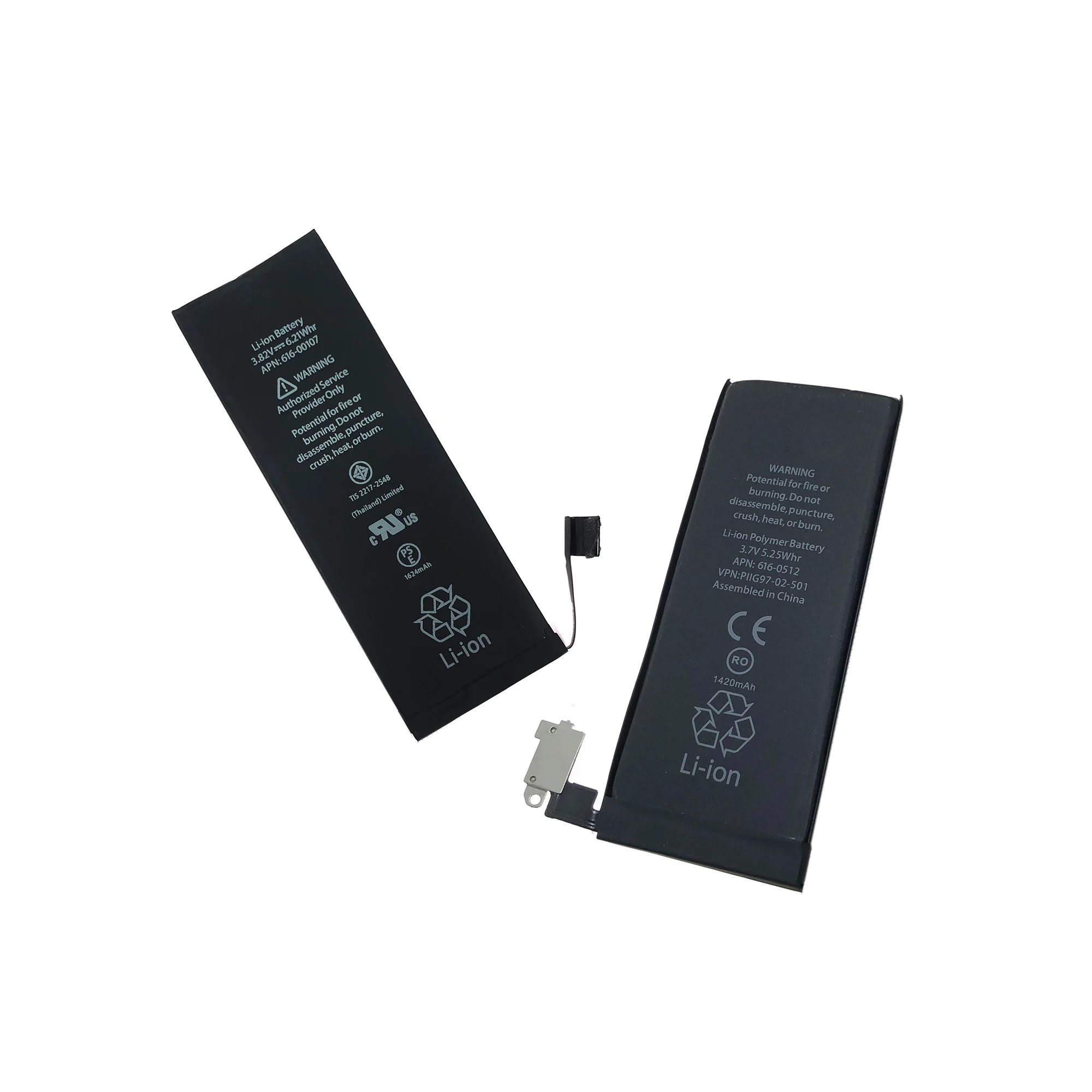 

Phone Battery For iPhone 4 5 Bateria 4S 5S replacement battery 5SE Mobile Phone Battery High Capacity 0 Cycles Polymer