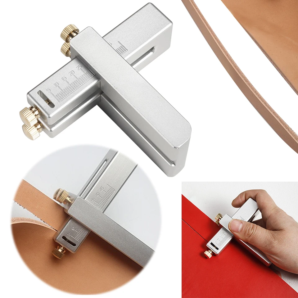 Adjustable Leather Strap Cutter Manual Precision Tool