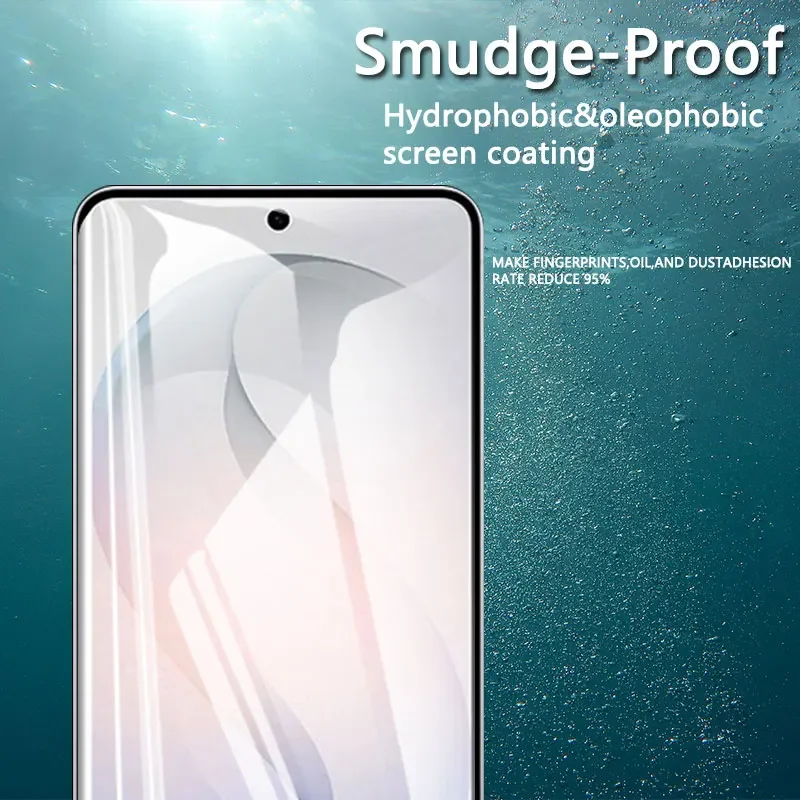 Pack of Tempered Glass Crystal Screen Protectors - Anti-Scratch, Case Friendly, Fingerprint Resistant