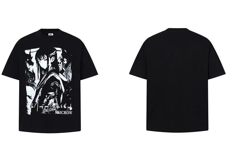 Anime Graphic Print T-Shirt 3 Anime Graphic Print T-Shirt S1161940937284139a8409b7fde0b58077