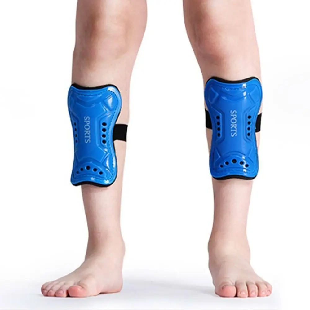 1Pair Shin Pads Kids Adults Football Soccer Shin Pads Guards Light Soft Foam Protect Knee Support Exercise Equipment