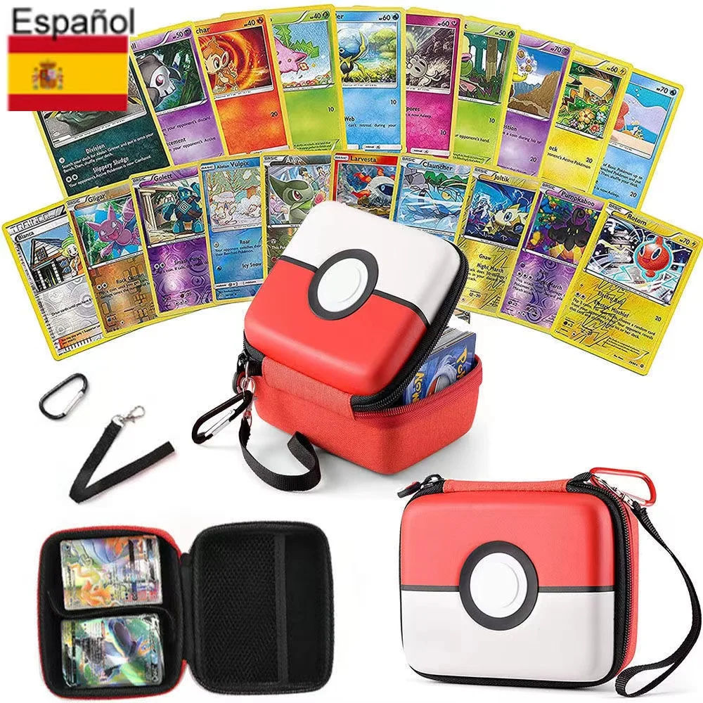 Pokemon Card Album Storage Bag Display Playing Game Shining English Tag Mega Gx Ex V Vmax Cards Collection Holder Box Giocattolo Per Bambini