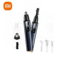 NEW XIAOMI Mijia Electric Nose Hair Trimmer Portable 2 in 1 Nose Ears Hair Eyebrow Trimmer for Men Rechargeable Painless Clipper 1