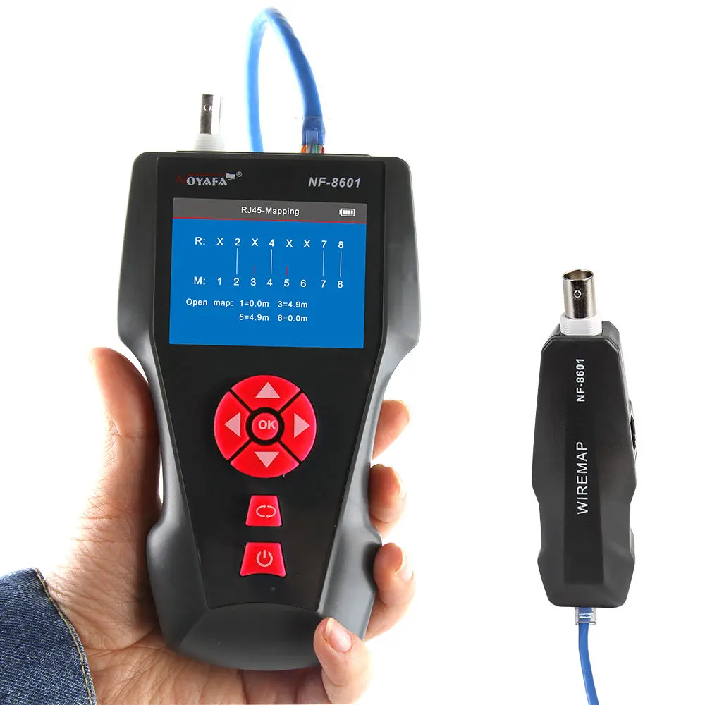 

Multi-functional Lan Network Cable Tester Include Poe/ping Testing