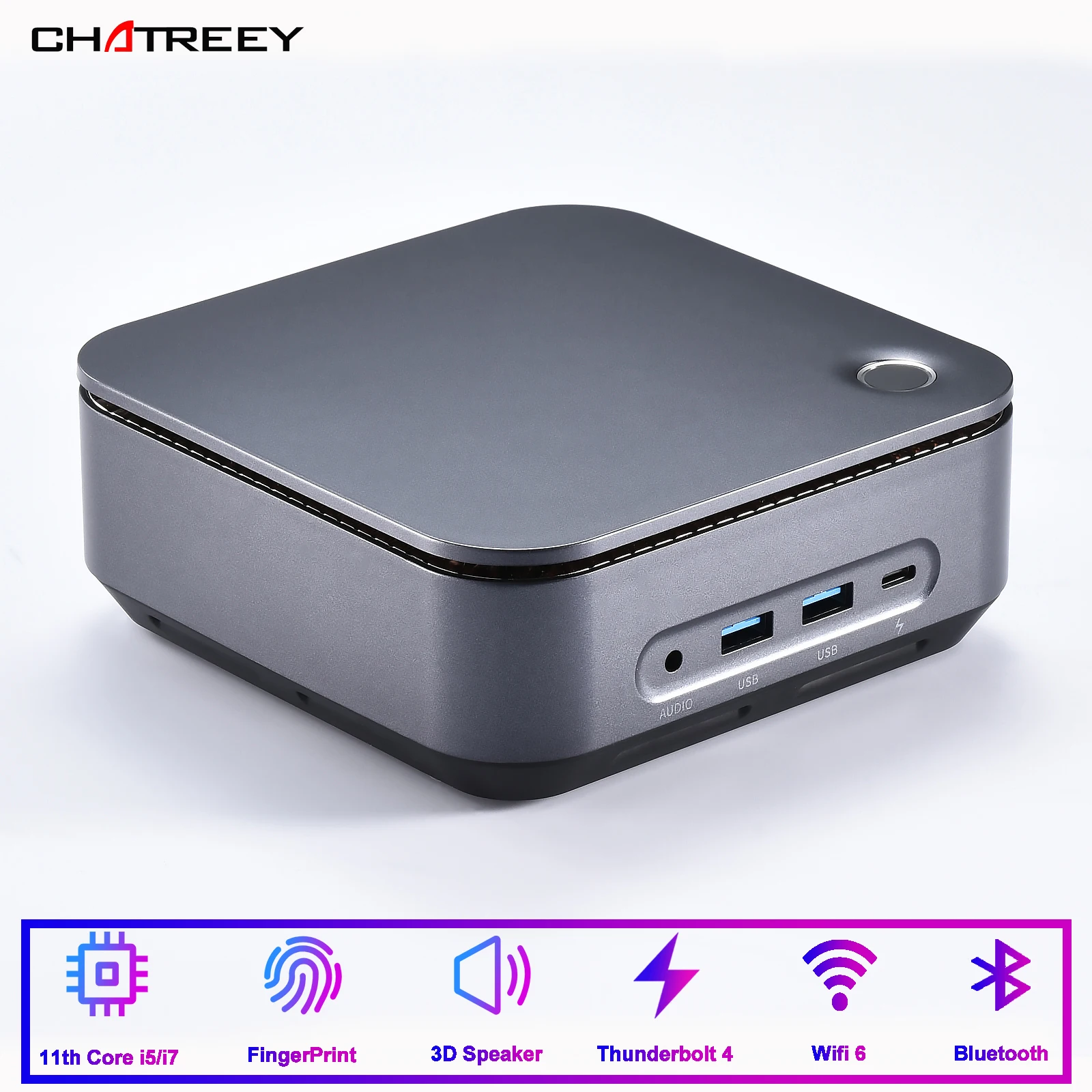 Мини-ПК Windows 11 intel Core i5 i7 Настольный игровой компьютер Wifi 6 Thunderbolt 4 3x4K @ 60 ГГц выход