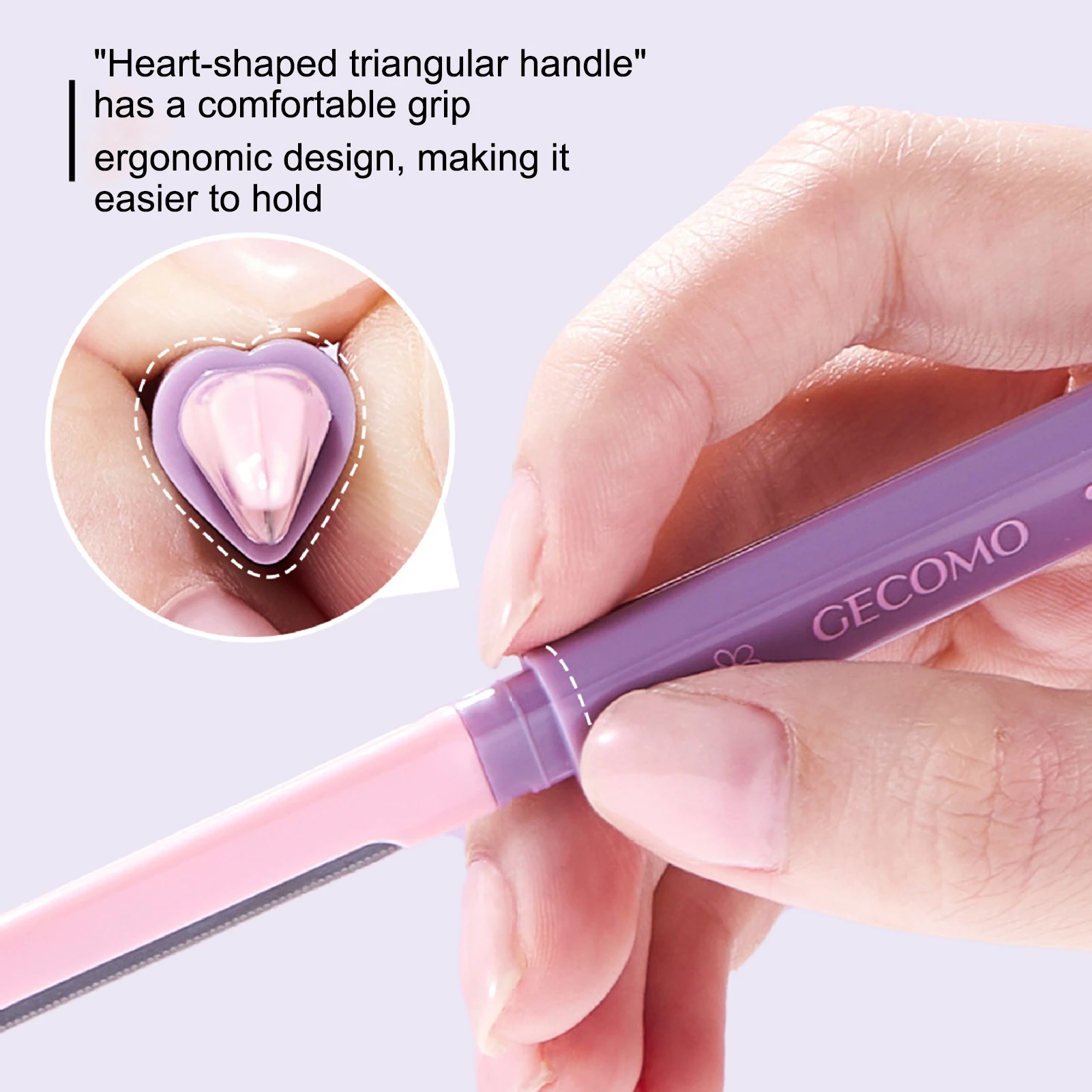 Eyebrow knife shaper for women Facial Razors hair trimmers shaver Double-headed Blade Eyebrow Trimmer Beauty Makeup Tools 2