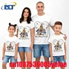 Disney World Mickey And Friends Print T-shirt Dad and mom kids Cotton Short Sleeve Family Matching Outfits Casual Top 1