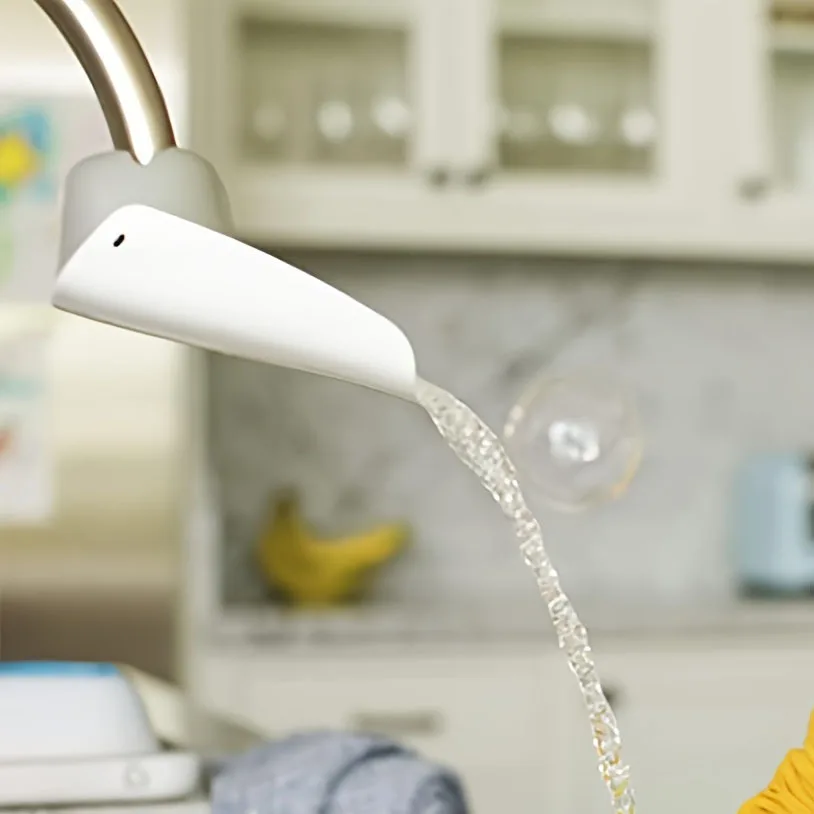 1pc Baby Hand Wash Aid Extender Faucet Extender Adjustable Angle Faucet 3