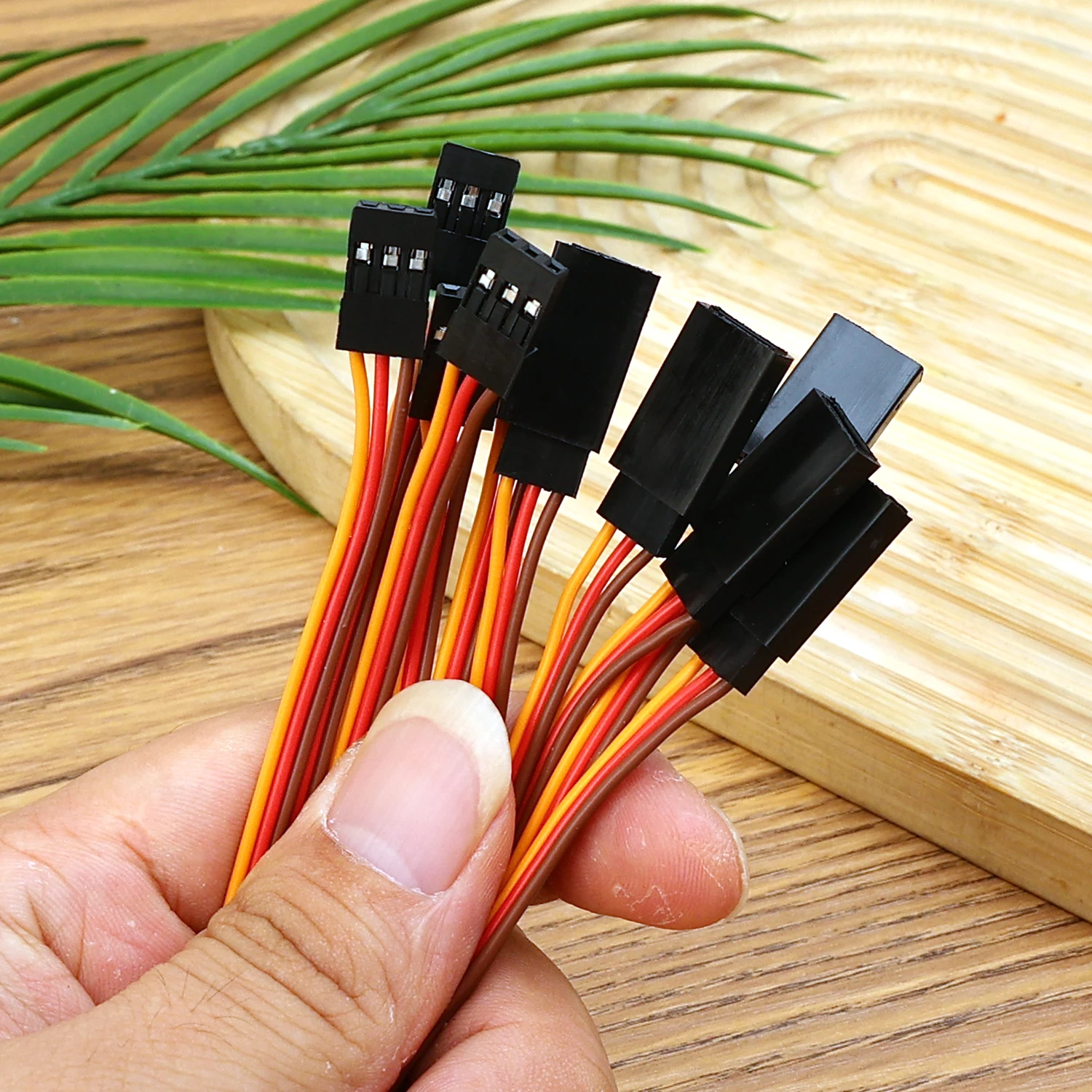 1-20PCS 3-Pin Servo Extension Cable Wire Cord Male to Female RC Servo Remote Control Cords 30cm Servo Extension Lead Wire Cable