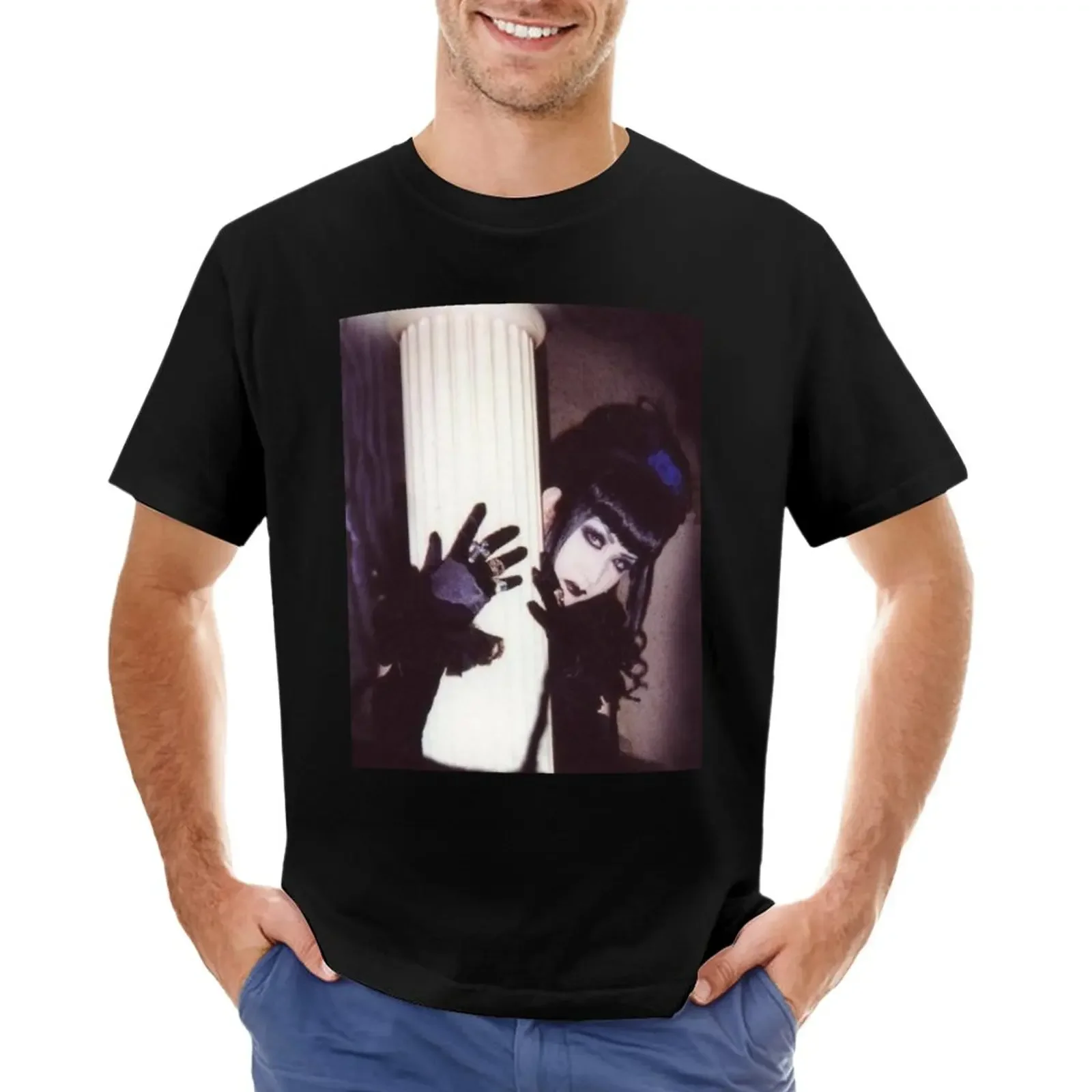 Malice Mizer Mana Sama T-Shirt Cute Tops Plus Size Anime Mens T Shirt Graphic