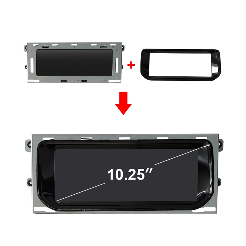 10.25 inch touch screen Octa core android 12 car dvd player for Range Rover Sport L494 2013- gps navigation car stereo dsp