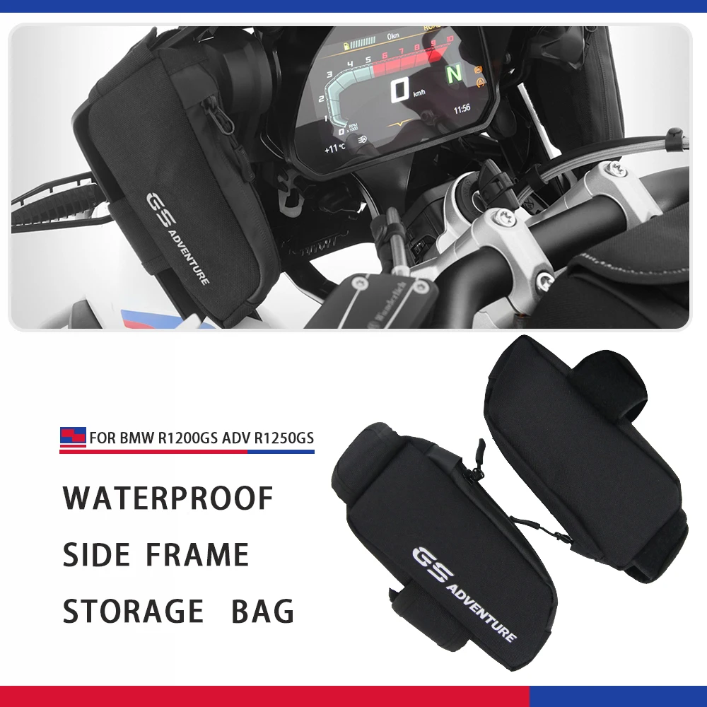 

Сумка для хранения для BMW R1200GS ADV LC R1250GS, сумка для бокового ветрового стекла, нейлоновая водонепроницаемая сумка для инструментов, передняя сумка r1200gs r1250gs 2013-2022