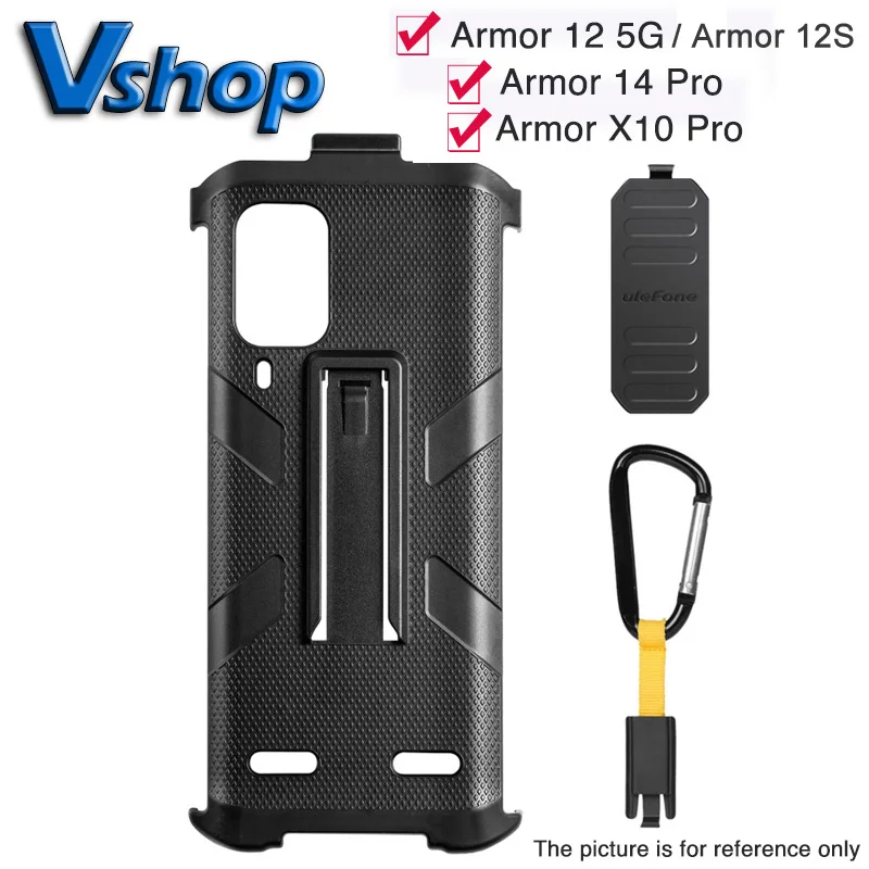 Original Ulefone Armor 12 /Armor 12S /Armor 14 Pro/Armor X10 Pro TPU + PC Multifunctional  Protective Case with Back Clip
