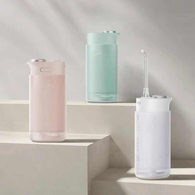 2024 NEW XIAOMI MIJIA Electric Oral Irrigator F400 Portable Water Flosser 200ML 4-Mode Tooth Pick Whitening Cleaner Waterpulse 5