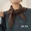 British Triangle Wool knitted Scarf Women Autumn Winter Comfortable Gentle Sweet Korean Version Neck Protection Small Scarf 1