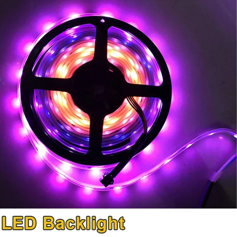 

Dedicated LED For Projection Screen RGB Light Strip Multi Color Remote Control AI Change Easy Install Home Decoration