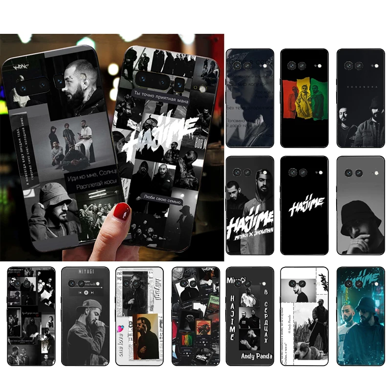 

Phone Case for Google Pixel 8 7 Pro 7a 6A 6 Pro 5A 4A 3A Pixel 4 XL Pixel 5 6 4 3 3A XL Miyagi Andy Panda Hajime Music Case