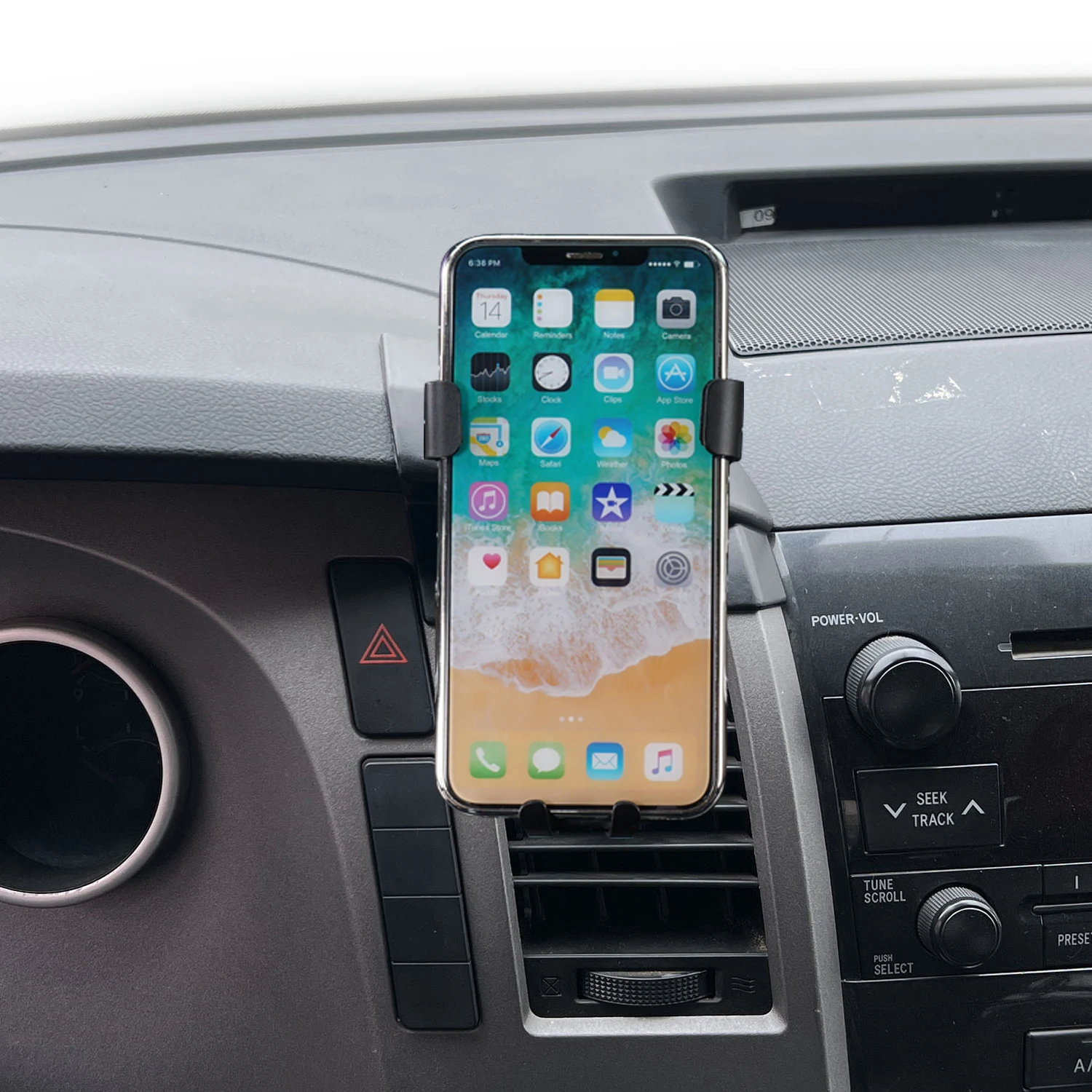 Car Phone Holder For Toyota Tundra 2007-2013 Car Air Vent Clip Mount Mobile Phone Holder Cellphone Stand Support