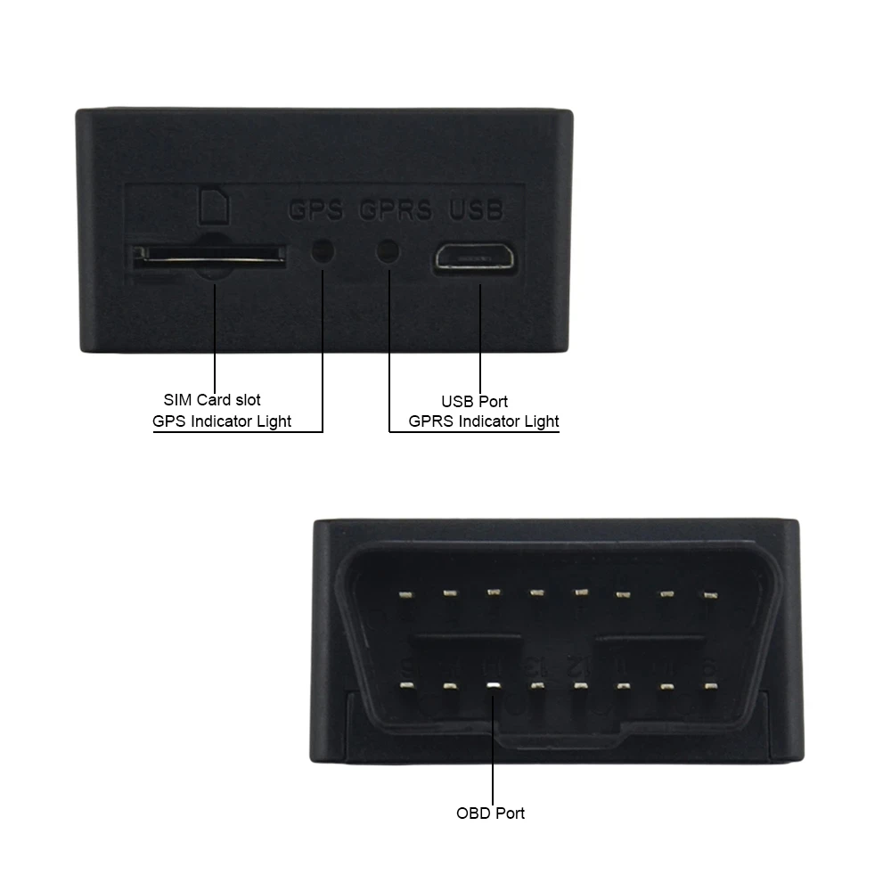GPS OBD Seguimiento Rastreador GPS Para Coche Eighosee 4G OBD - Con Alarma De Vibración, Exceso De Velocidad Y Corte De Alimentación - Aplicación Gratuita, Seguimiento En Tiempo Real - Compatible Con