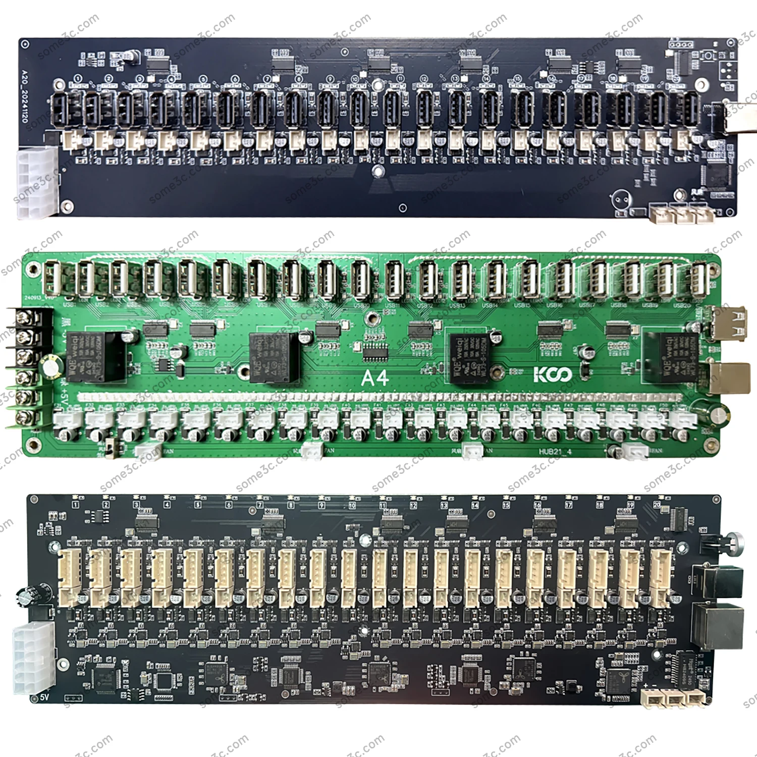 携帯電話グループ制御機器 マザーボード イーサネット OTG USB
